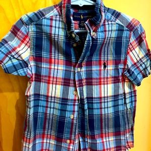 Ralph Lauren Gently Used Polo Button Up size 4/4t